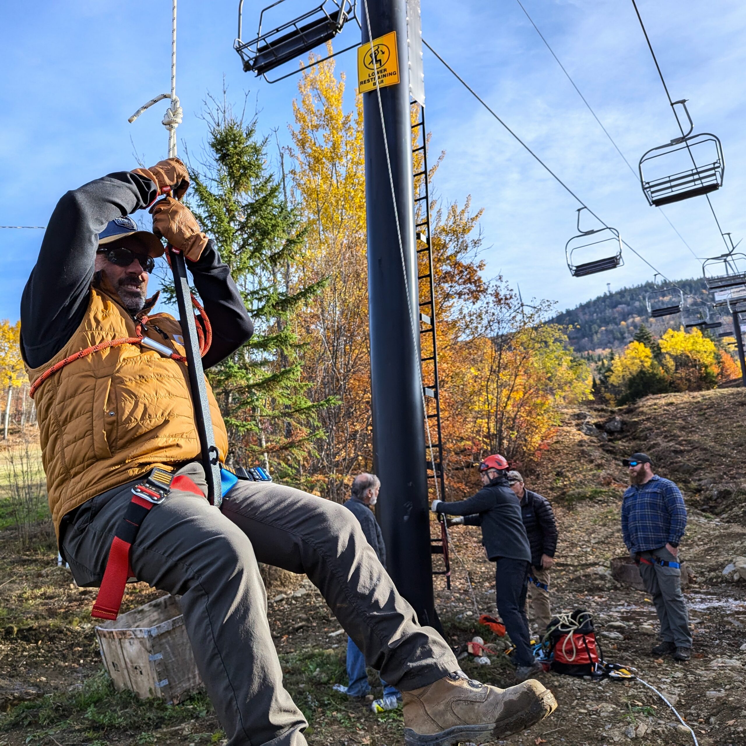 Big Rock lift evac1